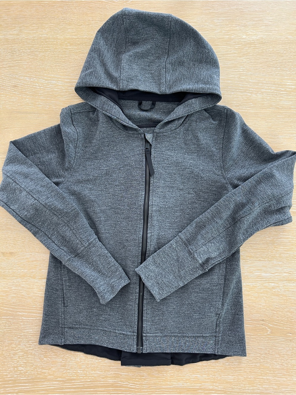 Lululemon City Trek Jacket Heathered Gray/Black Size 6